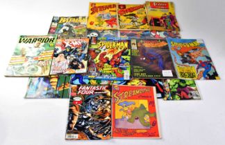 A quantity of comics dated mainly from the 1970s, 80s and 90s, to include DC, Transformers,