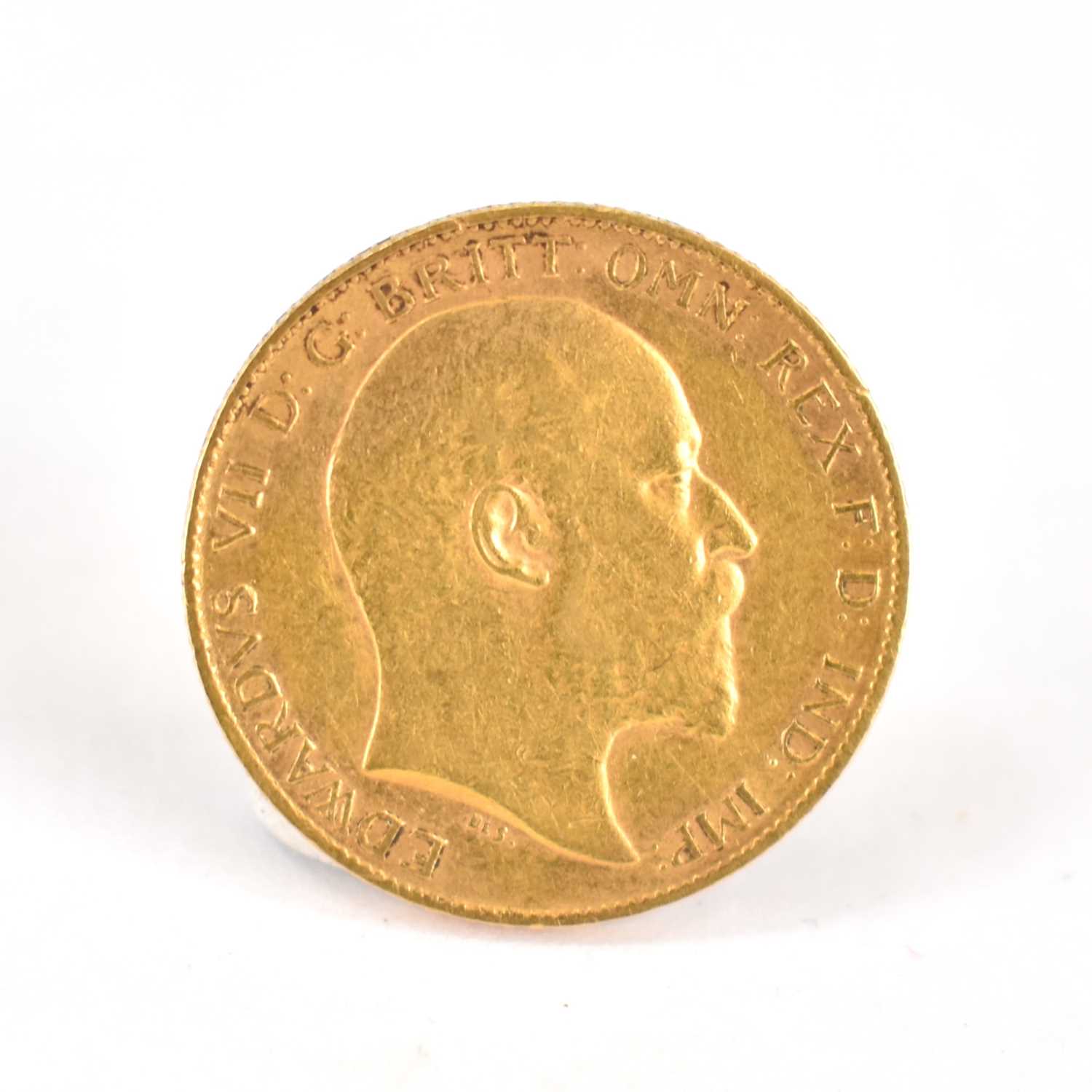 An Edward VII half sovereign 1902, George and Dragon, London Mint. - Image 2 of 2