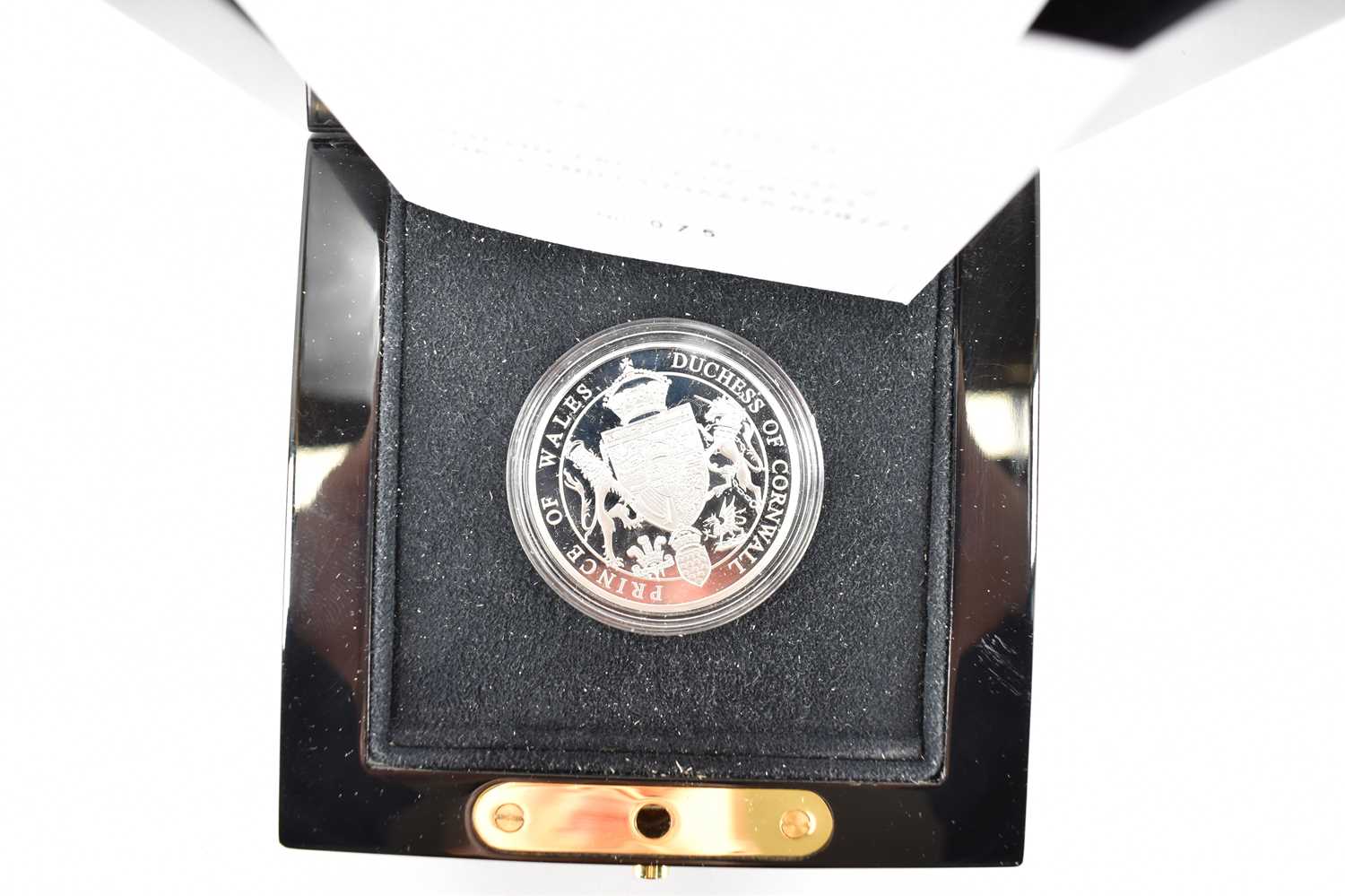 THE ROYAL MINT; an encapsulated proof celebration medal to commemorate the marriage of HRH The - Image 3 of 6