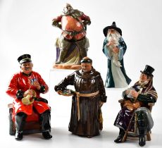 ROYAL DOULTON; five figures comprising HN2484 'Past Glory', HN2282 'The Coachman', HN2054 '