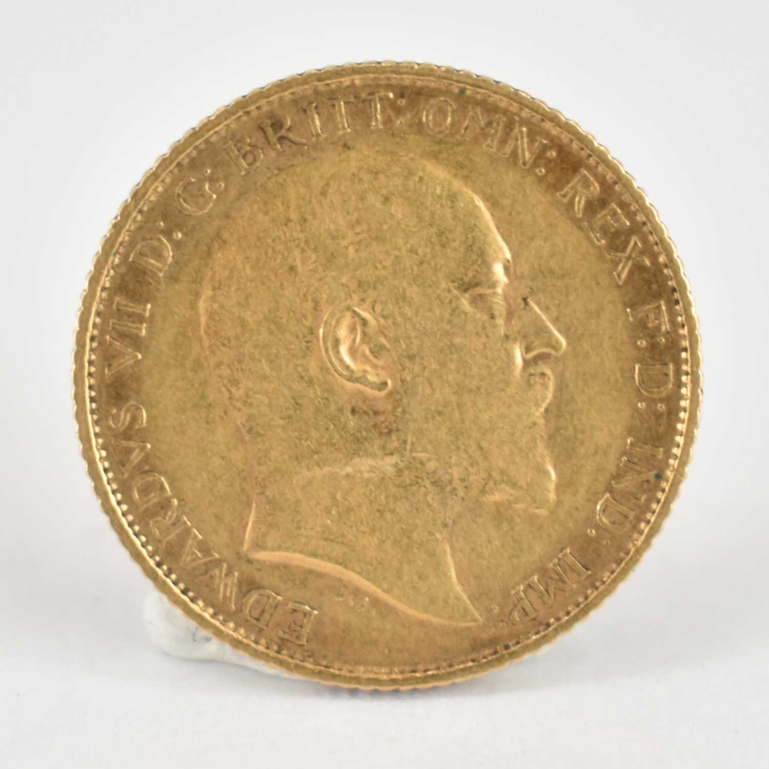 An Edward VII half sovereign 1908, George and Dragon, Sydney Mint. - Image 2 of 2