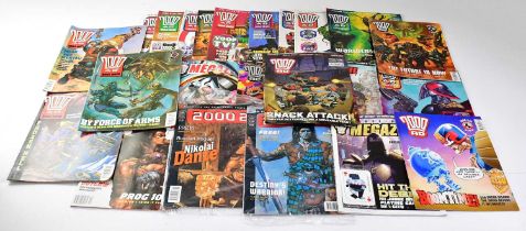 A quantity of comics mainly from the 1980s and 90s, to include Super Spiderman, Robin, Star Wars