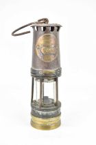 ACKROYD & BEST LTD, HAILWOODS; a miner's safety lamp, tag number 2034, with number 31 screw-in