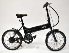 An Elife Air 36v folding electric bicycle with E-Trax system, with charger. Condition Report: -