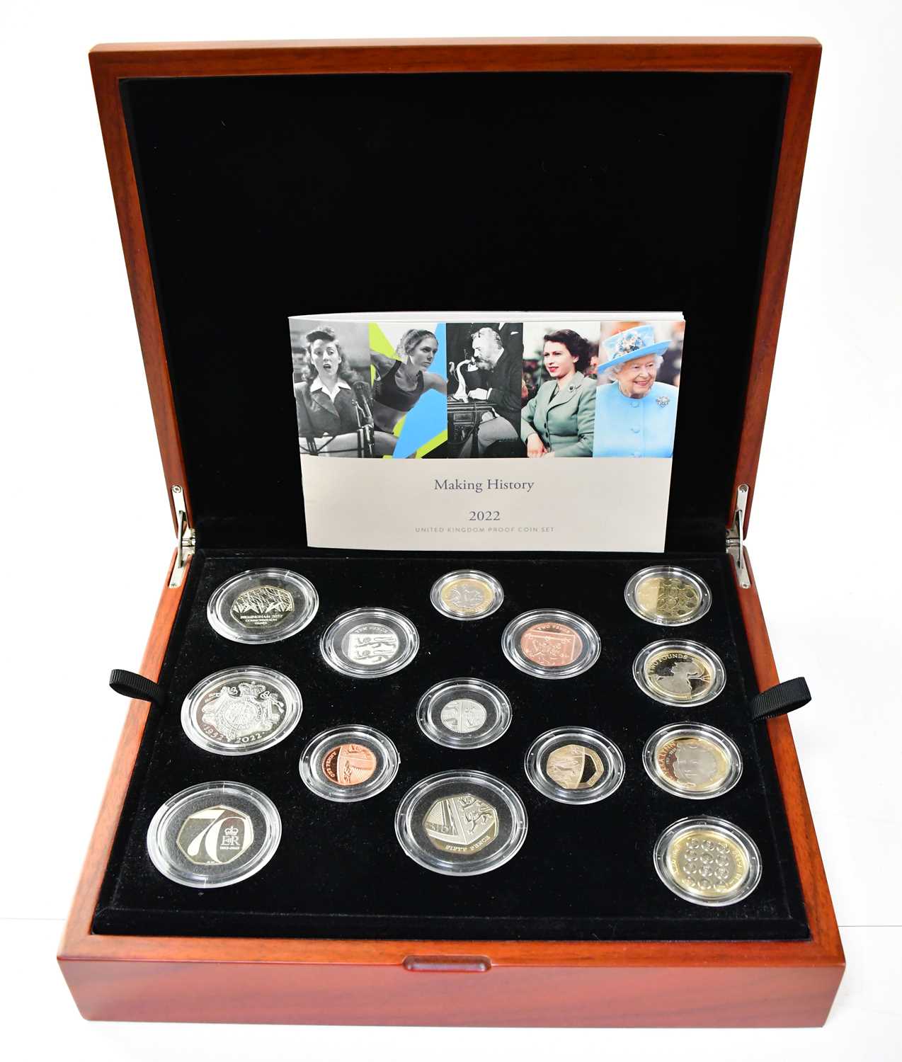 THE ROYAL MINT; 'Making History: The 2022 United Kingdom Premium Proof Coin Set', comprising