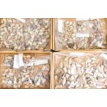 CLAY PIPES; a single-owner collection of 18th and 19th century clay pipes, each in bag with