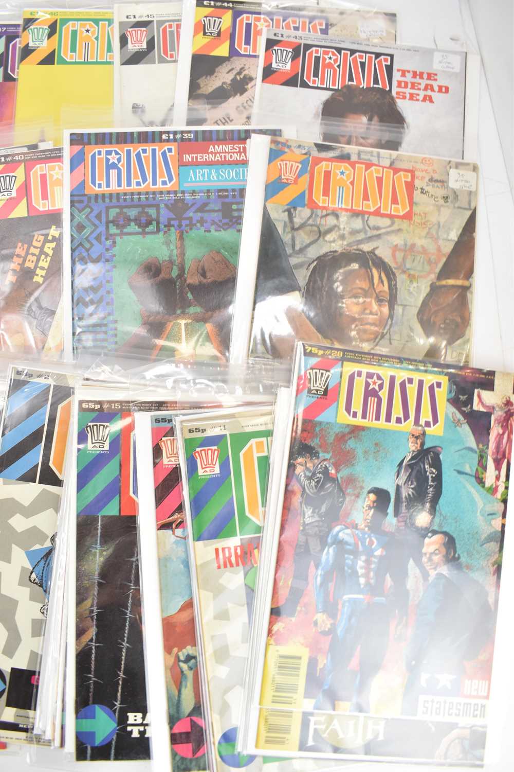 DC COMICS; approximately 125 mixed comics to include sixty 'Crisis', 'JLA', 'Countdown to Final - Image 9 of 9