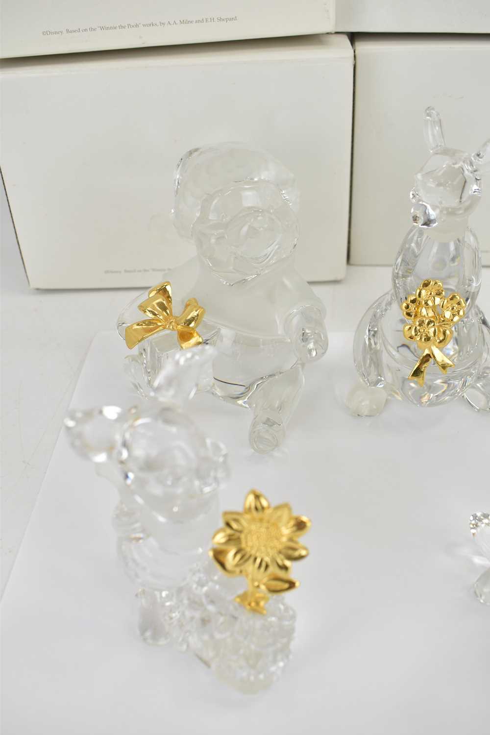 LENOX FOR DISNEY; six boxed lead crystal figures from the Disney Showcase collection, comprising ' - Image 3 of 6
