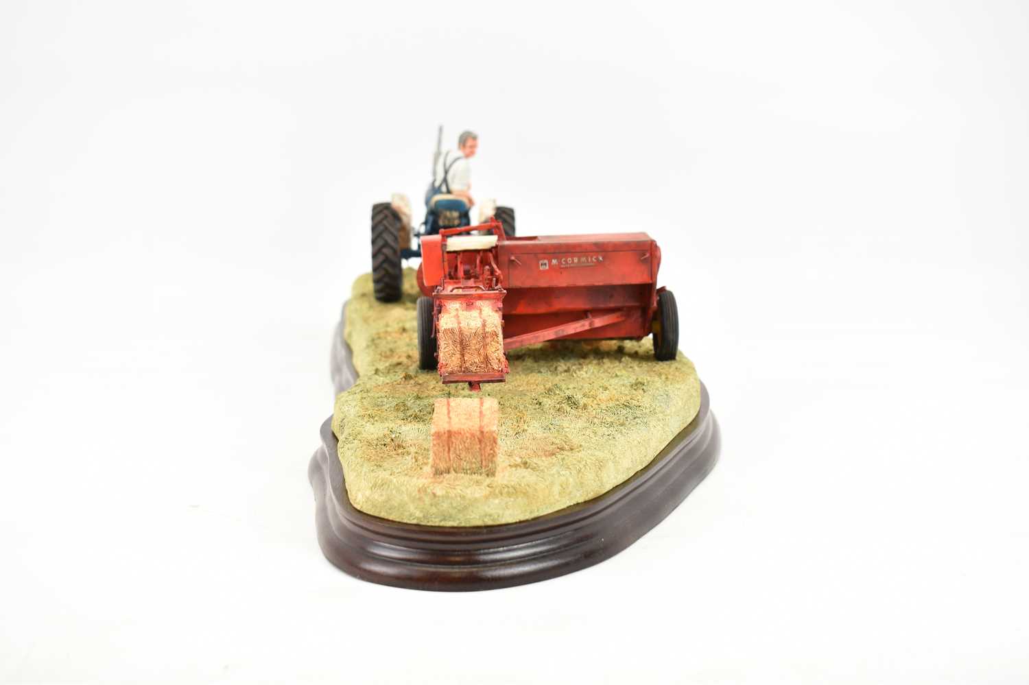 BORDER FINE ARTS; a limited edition figure group 'Hay Baling', model no. B0738, numbered 652/2002, - Image 4 of 5