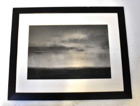 20TH CENTURY ENGLISH SCHOOL; charcoal, grey tones, possibly seascape, unsigned, 50 x 74cm, framed