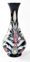 MOORCROFT; a vase in the 'Snakeshead' design, copyrighted for 1995, with impressed and painted marks