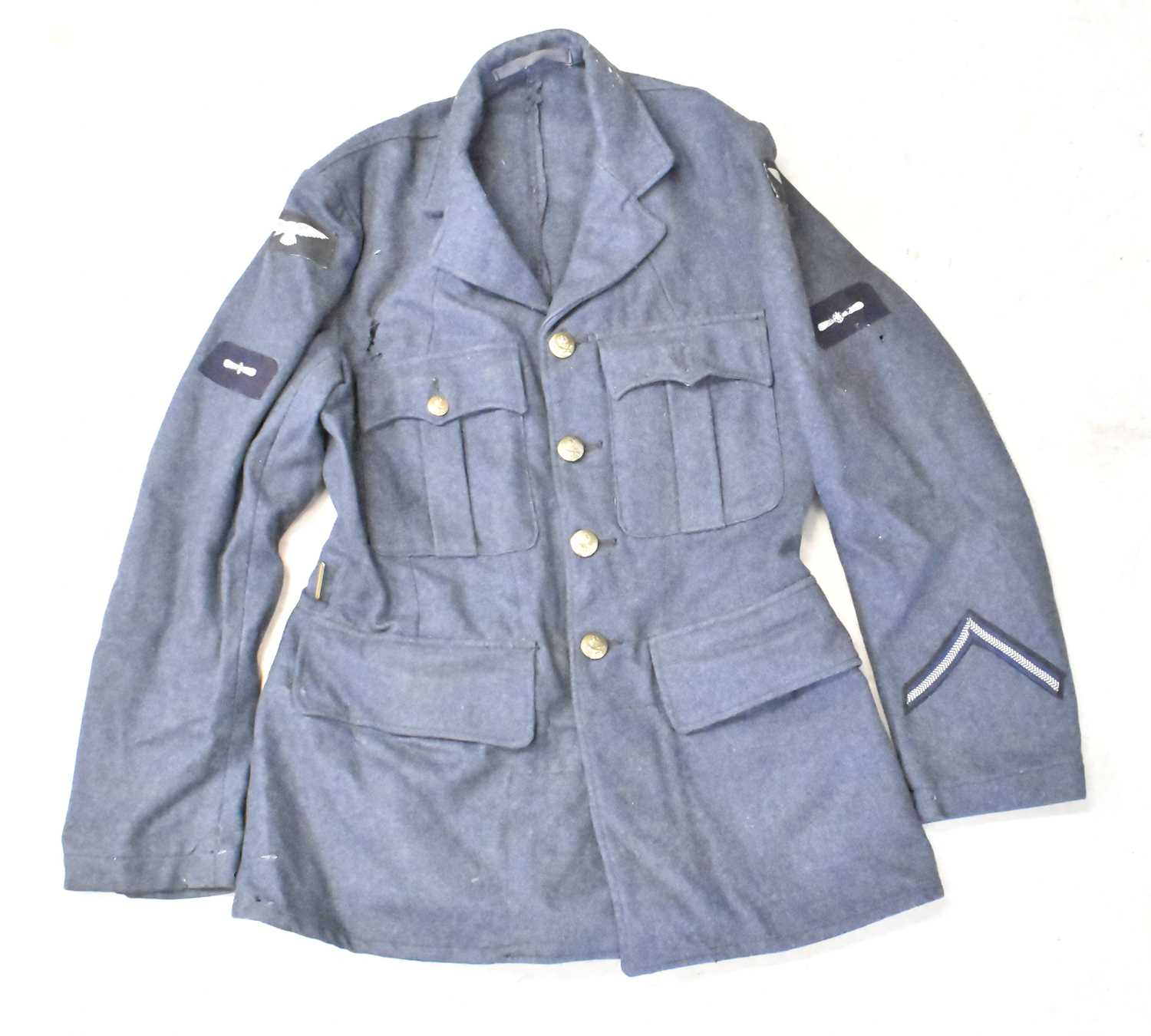 A military kit bag containing uniform and garments from the RAF and others, to include jacket, - Image 7 of 12