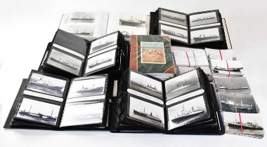 An archive of ship-related photographs, contained in thirteen photograph albums, with the majority