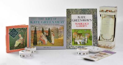 KATE GREENAWAY; a quantity of books, to include 'Mother Goose', 'Kate Greenaway's Book of Games', '