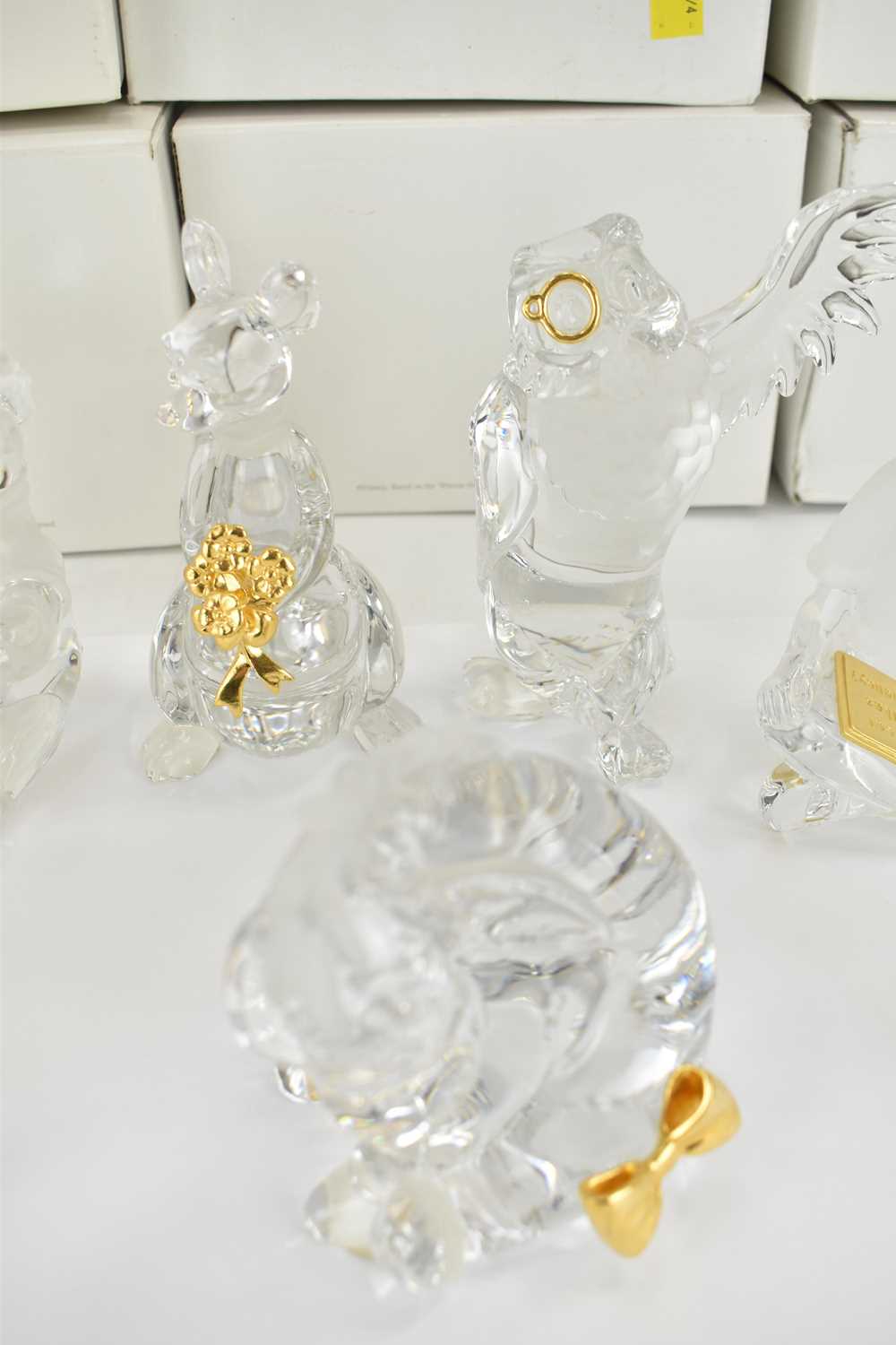 LENOX FOR DISNEY; six boxed lead crystal figures from the Disney Showcase collection, comprising ' - Image 4 of 6