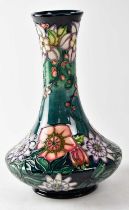 MOORCROFT; a Centenary Year vase in the 'Carousel' design, copyrighted for 1996, numbered 613 and