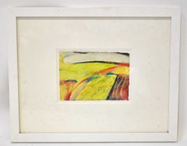 † DAVID KERESZTENY-LEWIS; tempura on gesso, ‘Bright Light on the Plough’, signed lower right,