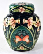 MOORCROFT; a Centenary Year ginger jar and cover in the 'Carousel' design, limited edition number