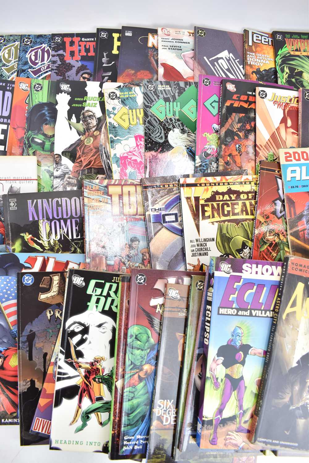 DC COMICS; approximately 125 mixed comics to include sixty 'Crisis', 'JLA', 'Countdown to Final - Image 4 of 9