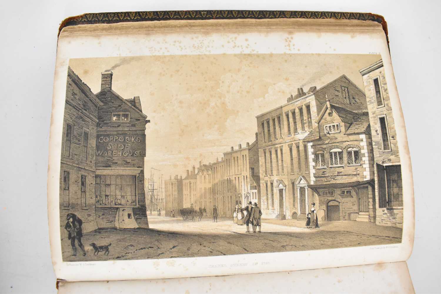 WILLIAM HERDMAN; 'Pictorial Relics of Ancient Liverpool', accompanied with descriptions of the - Image 9 of 10