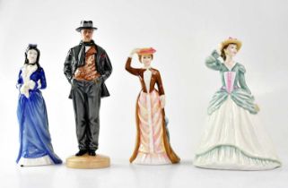 ROYAL DOULTON; four figures from the 'Arnold Bennett Classics' range including HN4360 'Arnold
