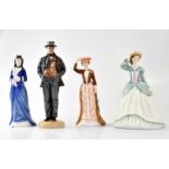 ROYAL DOULTON; four figures from the 'Arnold Bennett Classics' range including HN4360 'Arnold