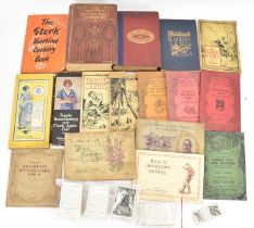 A collectors' lot to include six vintage recipe and cookery books, to include 'The Stork Wartime