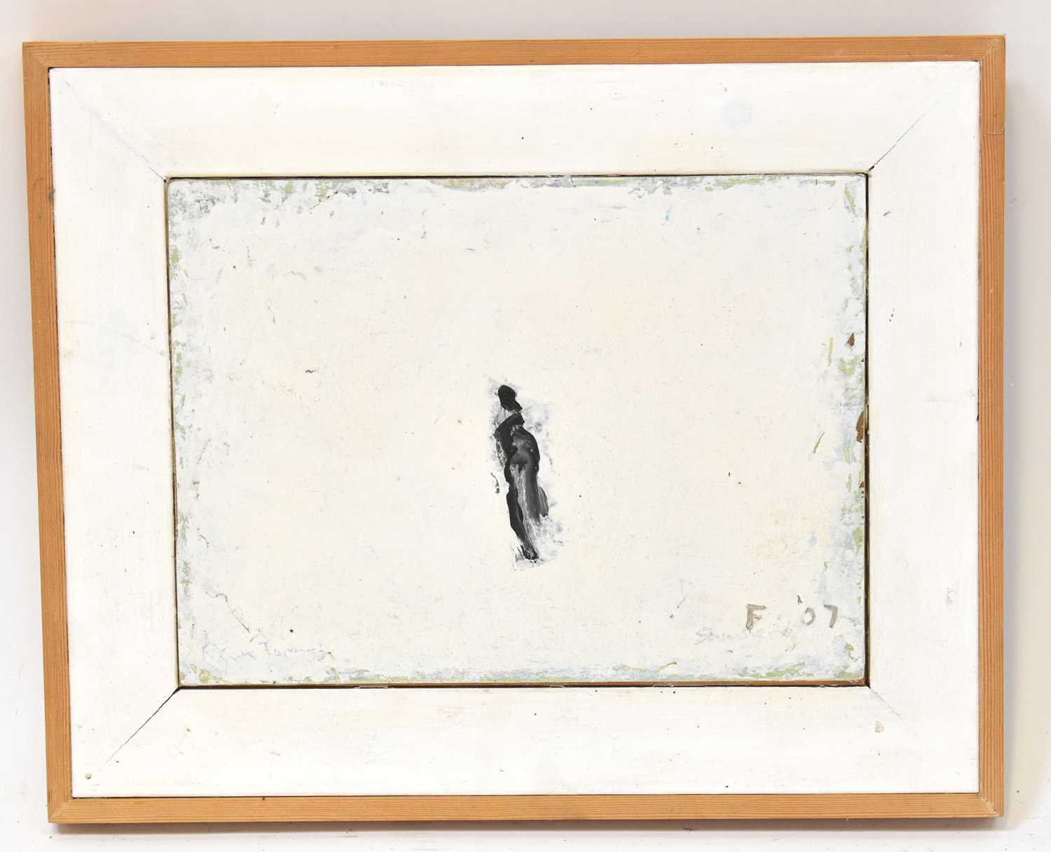 † FRED SUMNER; oil on board, 'Figure Turning', initialled and dated '07 lower right, signed and