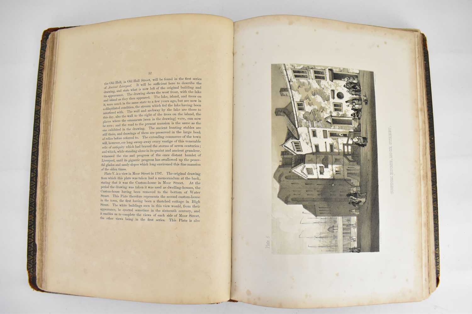 WILLIAM HERDMAN; 'Pictorial Relics of Ancient Liverpool', accompanied with descriptions of the - Image 10 of 10