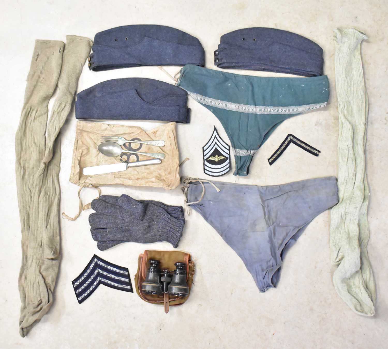 A military kit bag containing uniform and garments from the RAF and others, to include jacket, - Image 8 of 12