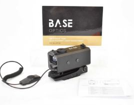 A Base Optics day/night 700m rangefinder LRF 700 with remote control cable, boxed with