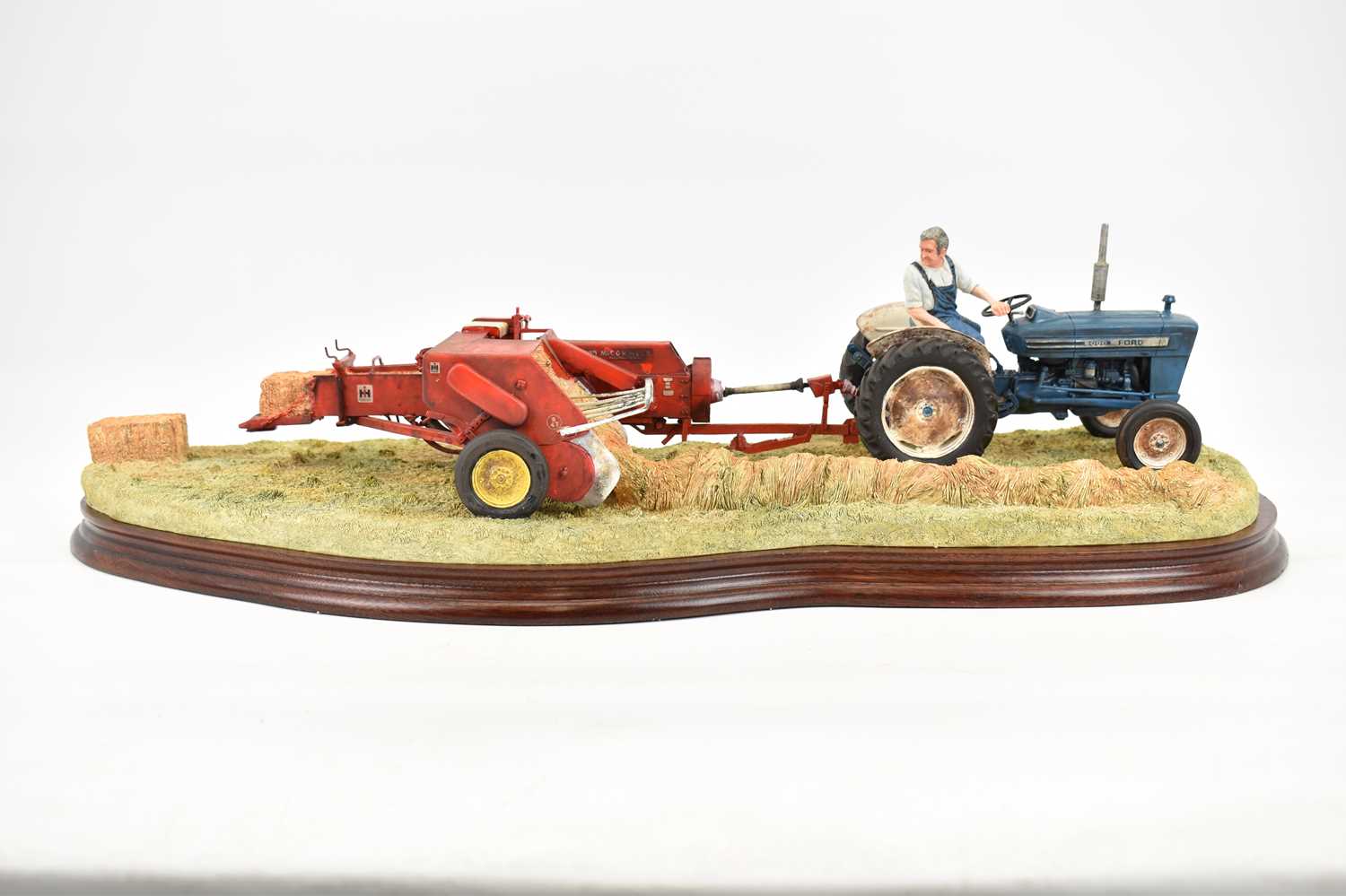 BORDER FINE ARTS; a limited edition figure group 'Hay Baling', model no. B0738, numbered 652/2002, - Image 3 of 5