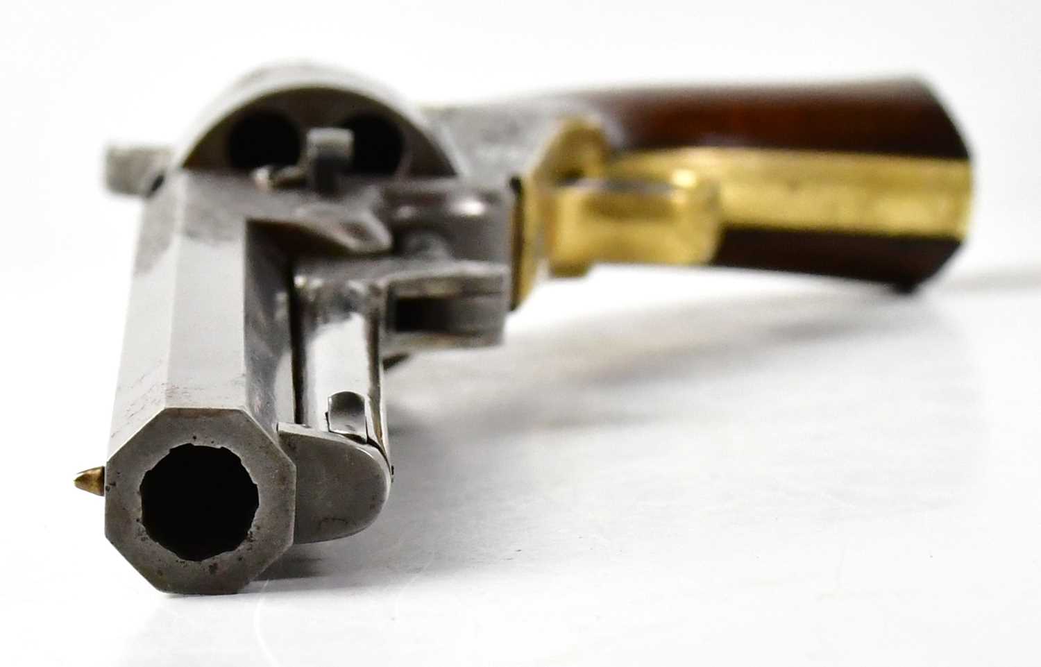 COLT; a London made 1851 Navy pattern .36" six shot single action percussion cap revolver with - Image 3 of 16