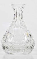 WHITE STAR LINE; a Stuart cut glass decanter, height 22cm. Condition Report: No topper, chip to