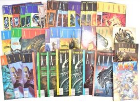 ALIENS; approximately thirty-six 'Aliens', and 'Alien Legion' comics and magazines.