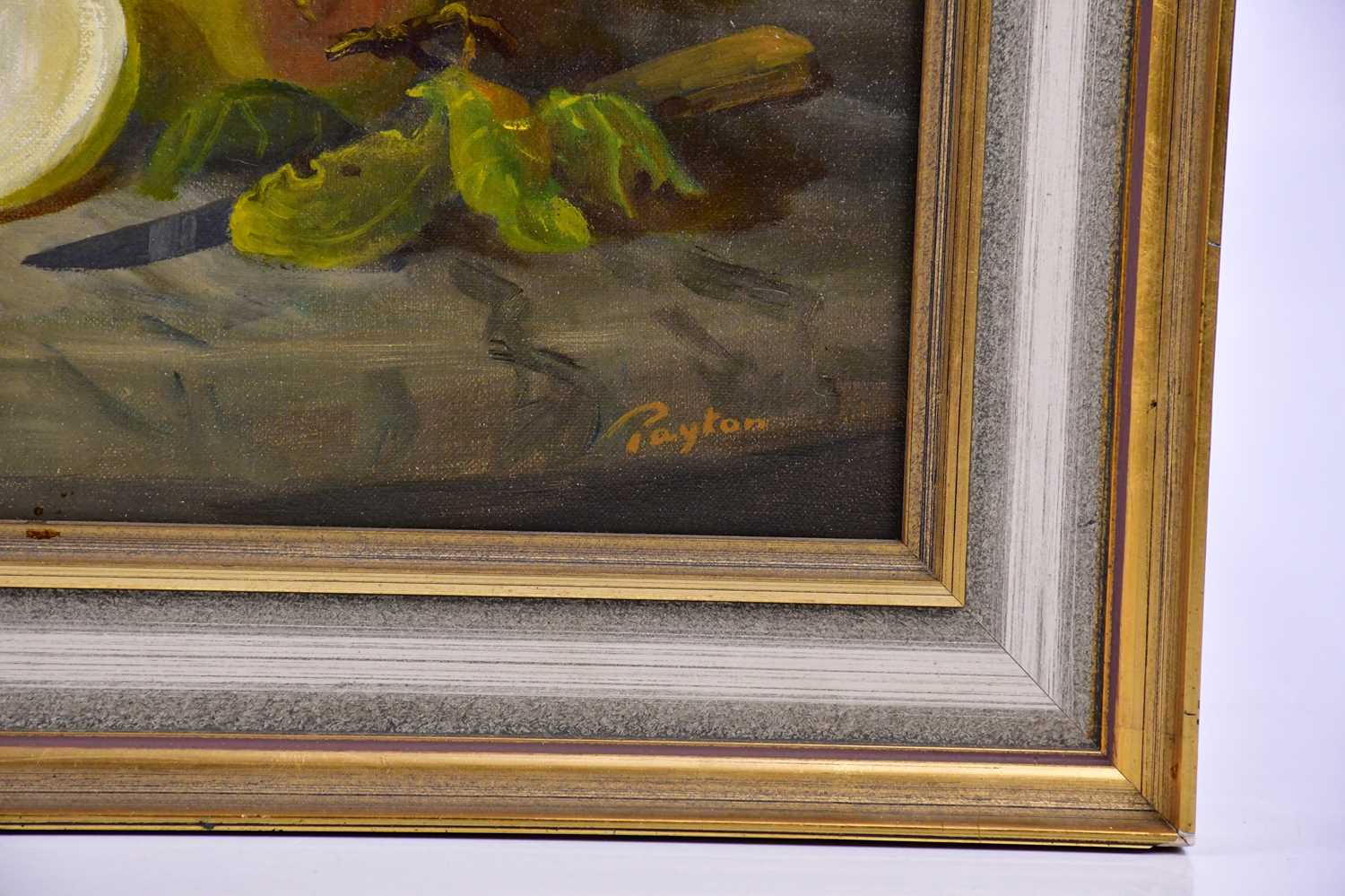ANTHONY PAYTON; oil on canvas, still life, signed, 39 x 49cm, framed. - Image 3 of 4