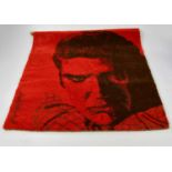 AFTER ANDY WARHOL (1928-1987); Axminster woven textile 100% pure new wool wall hanging, 'Red