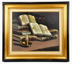 † TORRES PONS; oil on canvas, still life, signed, 45 x 54cm, framed.