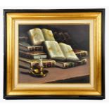 † TORRES PONS; oil on canvas, still life, signed, 45 x 54cm, framed.