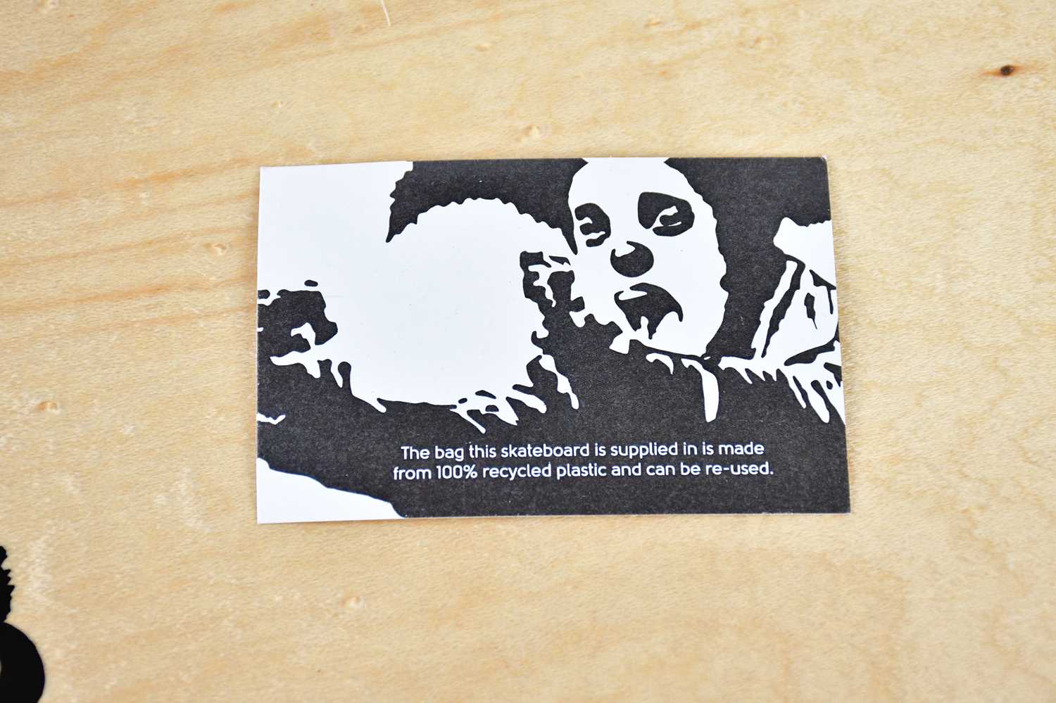 † BANKSY (born 1974); 'Clown Stockist Edition - Focus Skate Deck (2021)', hand screen printed with - Image 9 of 9