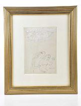 JESUS TELLOSA (1936-2012); montage nude figures, signed and dated 63, 25 x 17cm, framed and glazed.