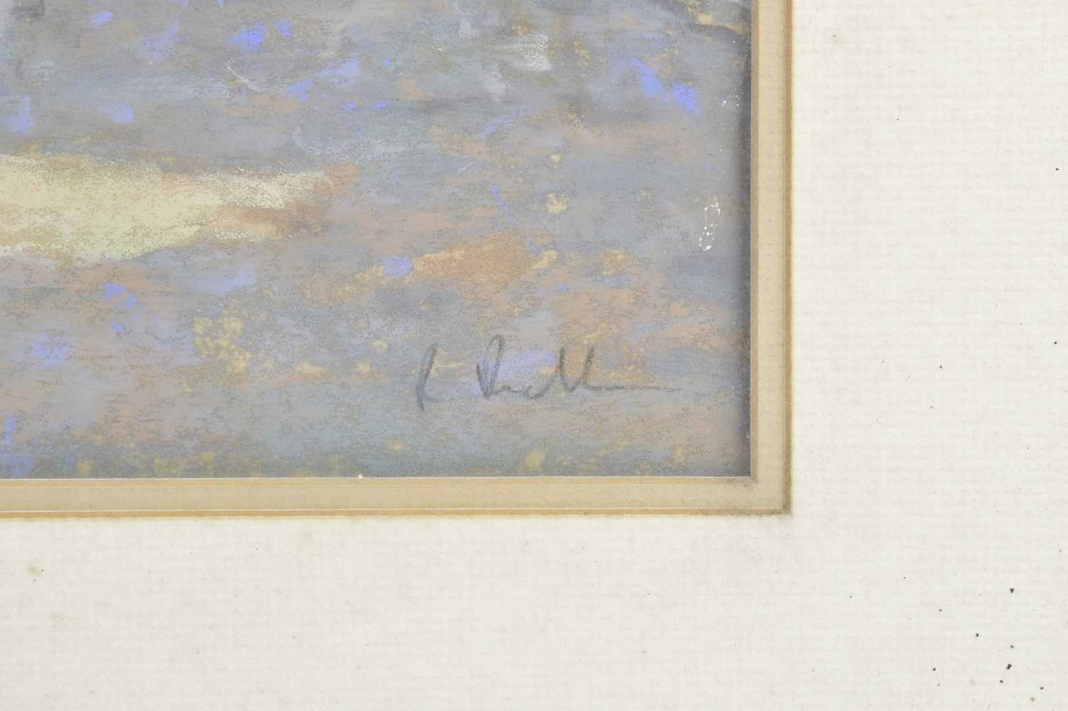 † ROBERT 'BOB' RICHARDSON (born 1938); pastel, Venetian scene, signed, 44 x 56cm, framed and - Image 3 of 4