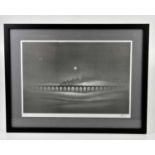 † TREVOR GRIMSHAW (1947-2001); a signed limited edition print, 'Ribble Head Viaduct', 65/500, signed