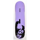 † BANKSY (born 1974); 'Clown Stockist Edition - Focus Skate Deck (2021)', hand screen printed with