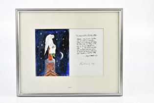 † HAROLD FRANCIS RILEY DL DLITT FRCS DFA ATC (1934-2023); pencil signed heightened print, 'The Angel