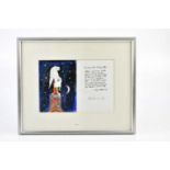 † HAROLD FRANCIS RILEY DL DLITT FRCS DFA ATC (1934-2023); pencil signed heightened print, 'The Angel