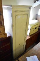 A white painted pine hall robe, height 166cm.