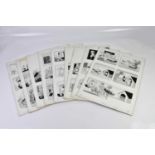 † BILL MEVIN; ten original black and white storyboard cartoons for Morph, produced for holiday