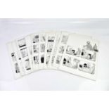 † BILL MEVIN; ten original black and white storyboard cartoons for Popeye, produced for holiday