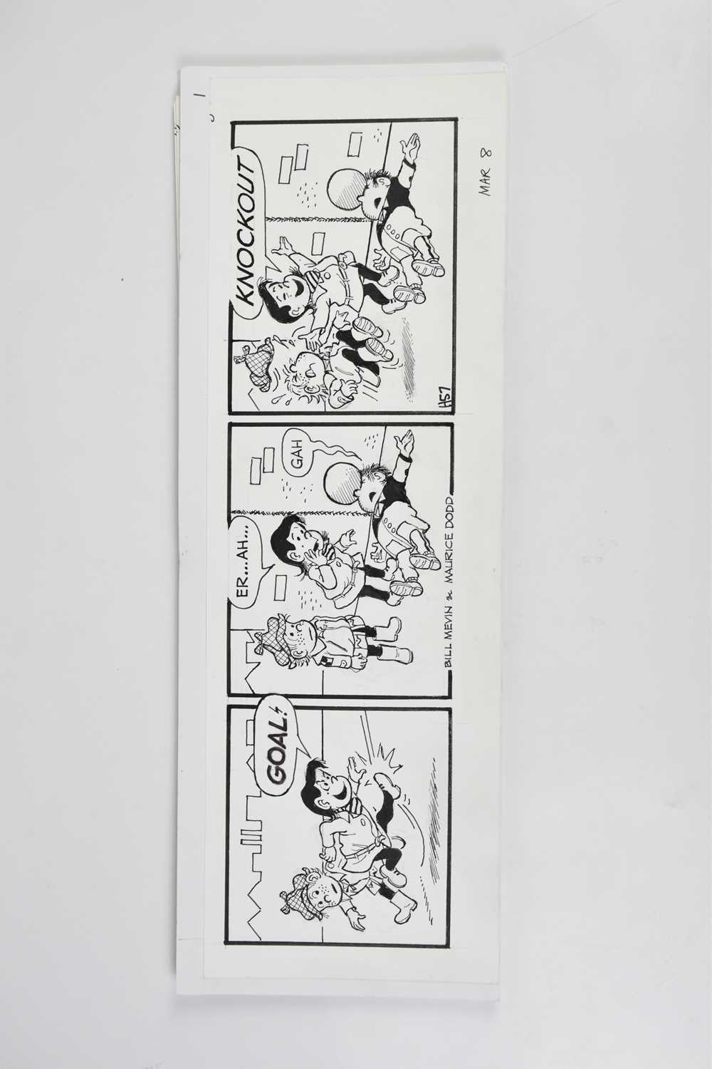 † BILL MEVIN (AND MAURICE DODD); twenty black and white original storyboard cartoons for The - Bild 2 aus 2